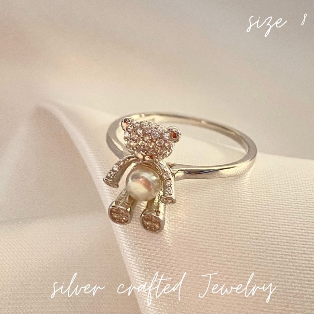 Bear Ring - Silver 925 - image 1